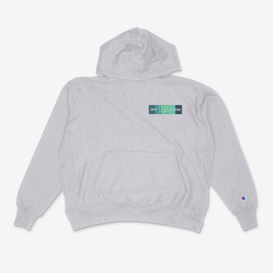 OL Building Blocks Champion Hoodie (Silver Grey)